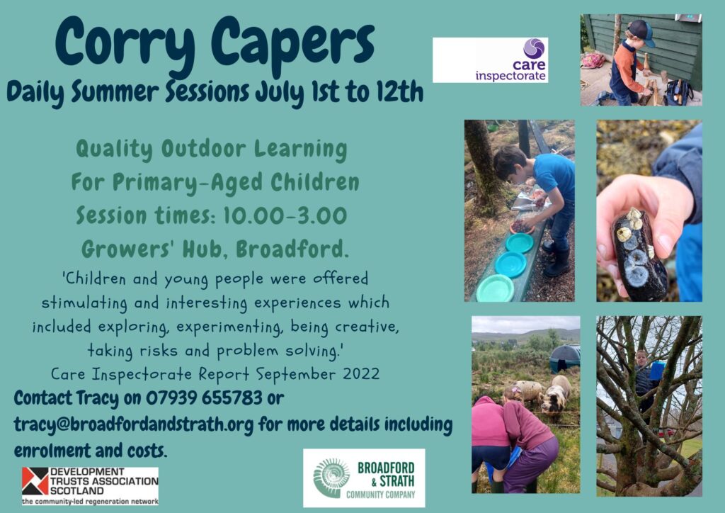 Corry Capers Summer Sessions poster